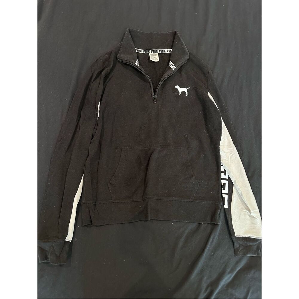 Women’s XS PINK women’s black and white sweater